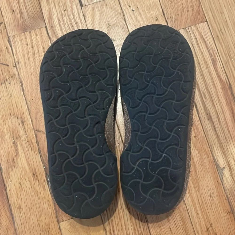 Birkenstock Taupe Suede Espadrille Slip-Ons